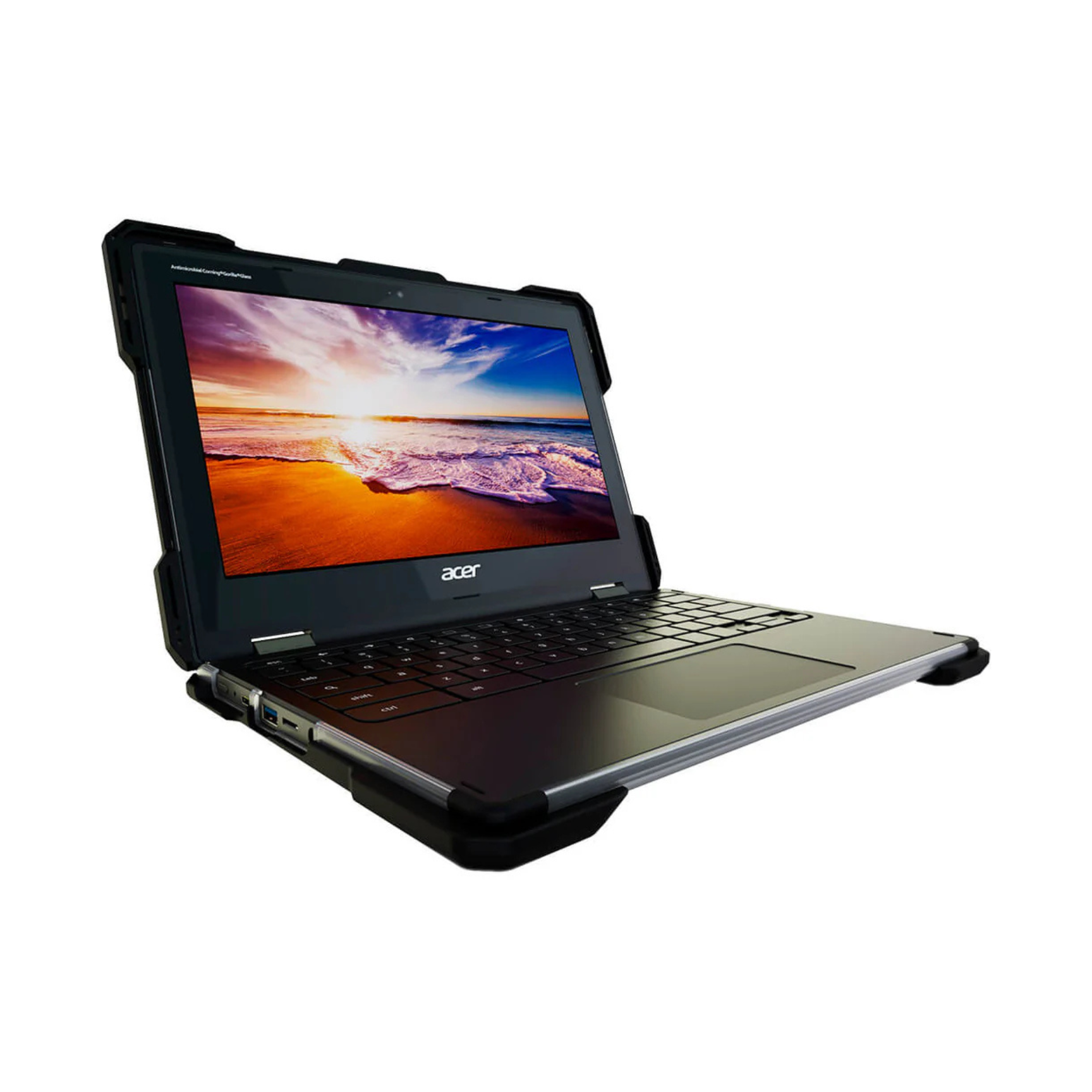 Durable UZBL Hard Shell Protective Case for Acer Chromebook - Shockproof Cover for School, Travel & Office Use
