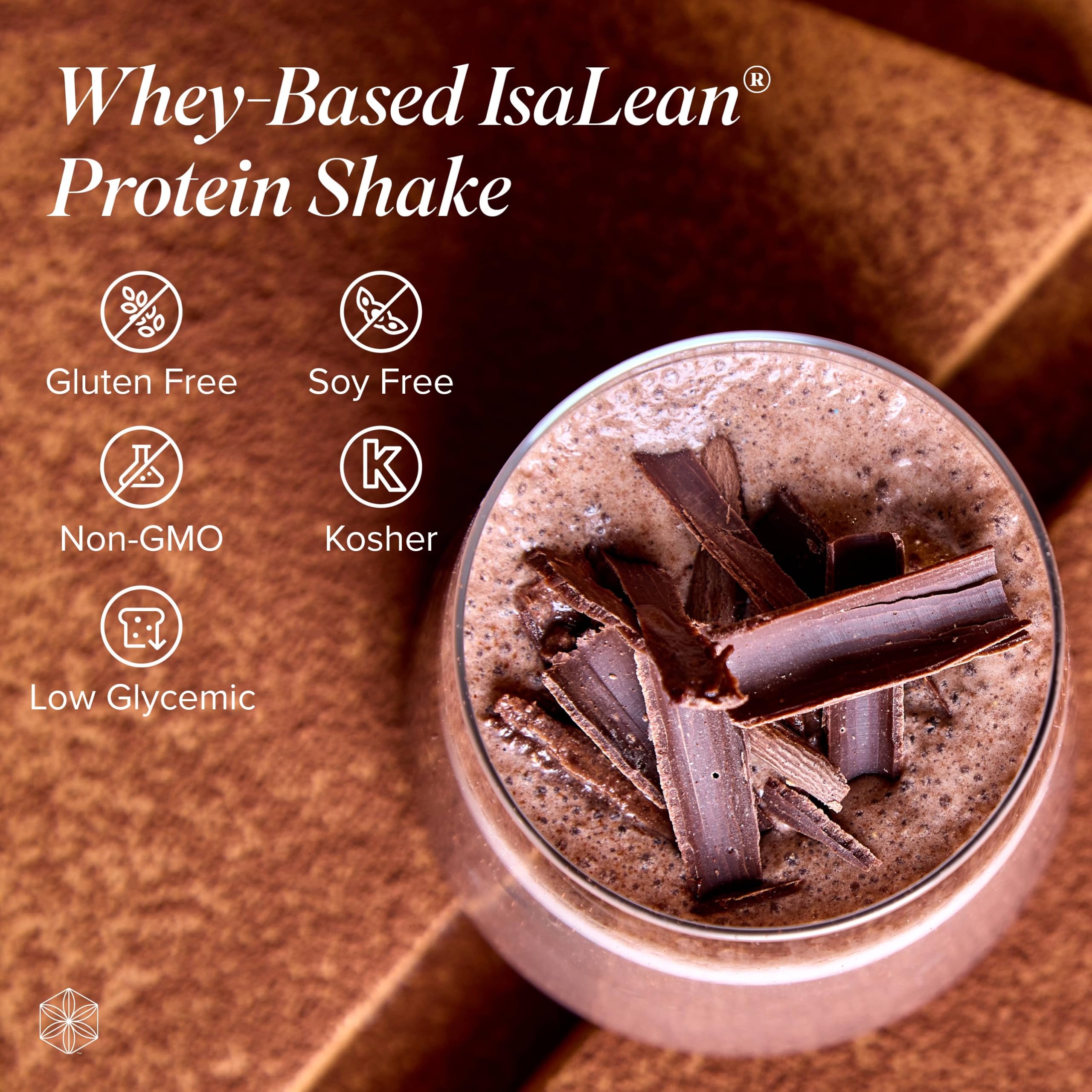 IsaLean Protein Shake - Creamy Dutch Chocolate Superfood Meal Replacement Powder (29.06 oz, 14 Servings) with 24 Vitamins & Minerals for Weight Management & Muscle Growth | Post-Workout Recovery, Breakfast Alternative & Healthy Snack for Active Lifestyles