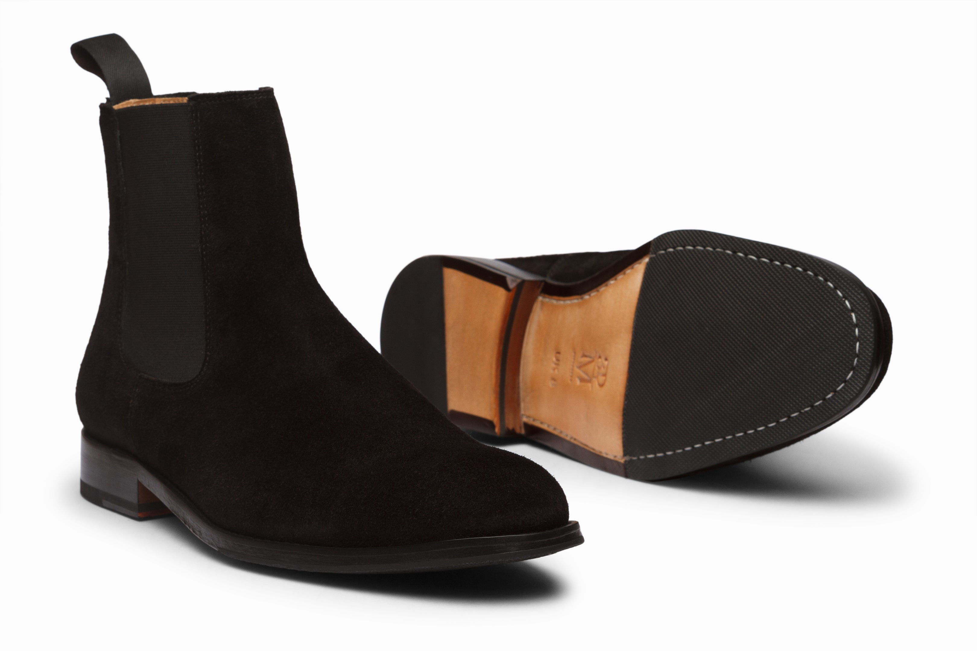 Premium Black Suede Chelsea Boots for Men & Women | Comfortable Ankle Boots | Perfect for Casual Outfits, Office Wear & Fall/Winter Fashion