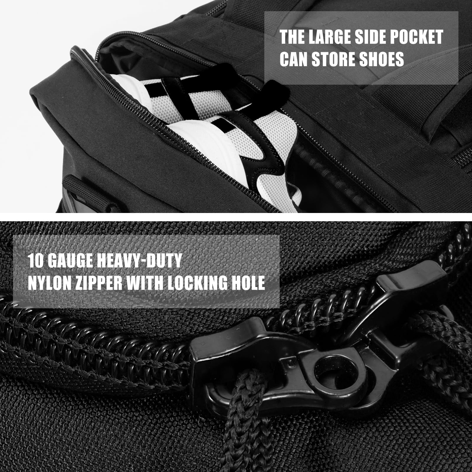 Large Duffle Bag for Men & Women - Gym, Travel & Sports Carry On