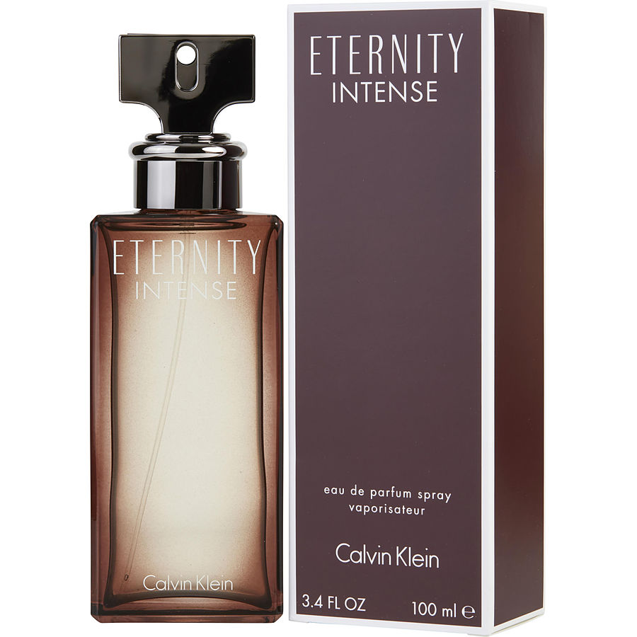 Calvin Klein CK Eternity Intense 100ML Eau de Parfum Spray for Women - Long Lasting Floral Fragrance for Date Night & Special Occasions