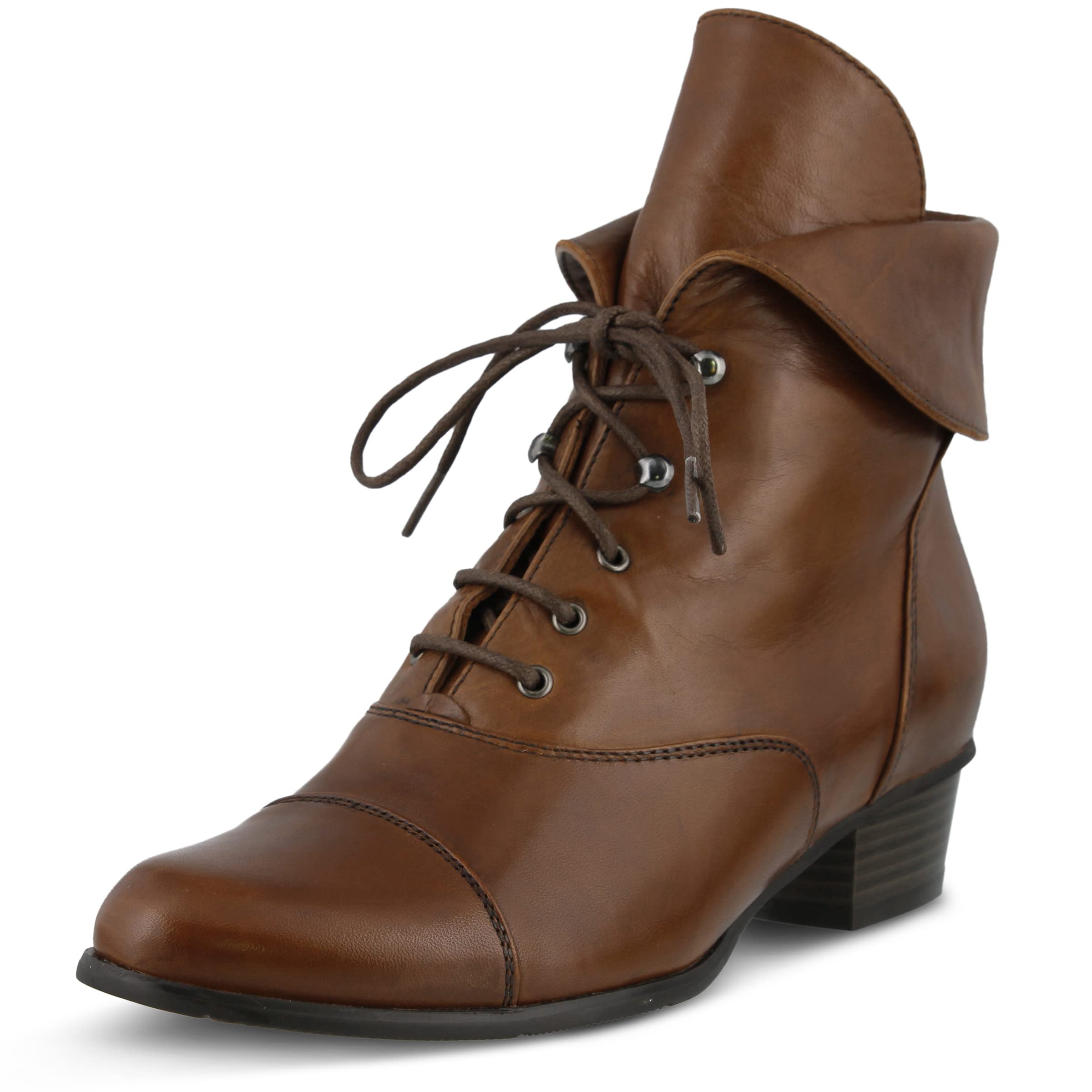 Spring Step Women's Galil Boot - Comfortable Ankle Booties for Fall & Winter | Waterproof Leather Shoes for Walking, Work & Casual Outfits