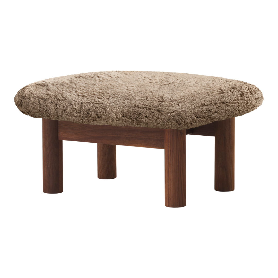 Brasilia Ottoman - Modern Round Storage Ottoman with Lift Top, Upholstered Footrest & Coffee Table - Perfect for Living Room, Bedroom & Home Decor