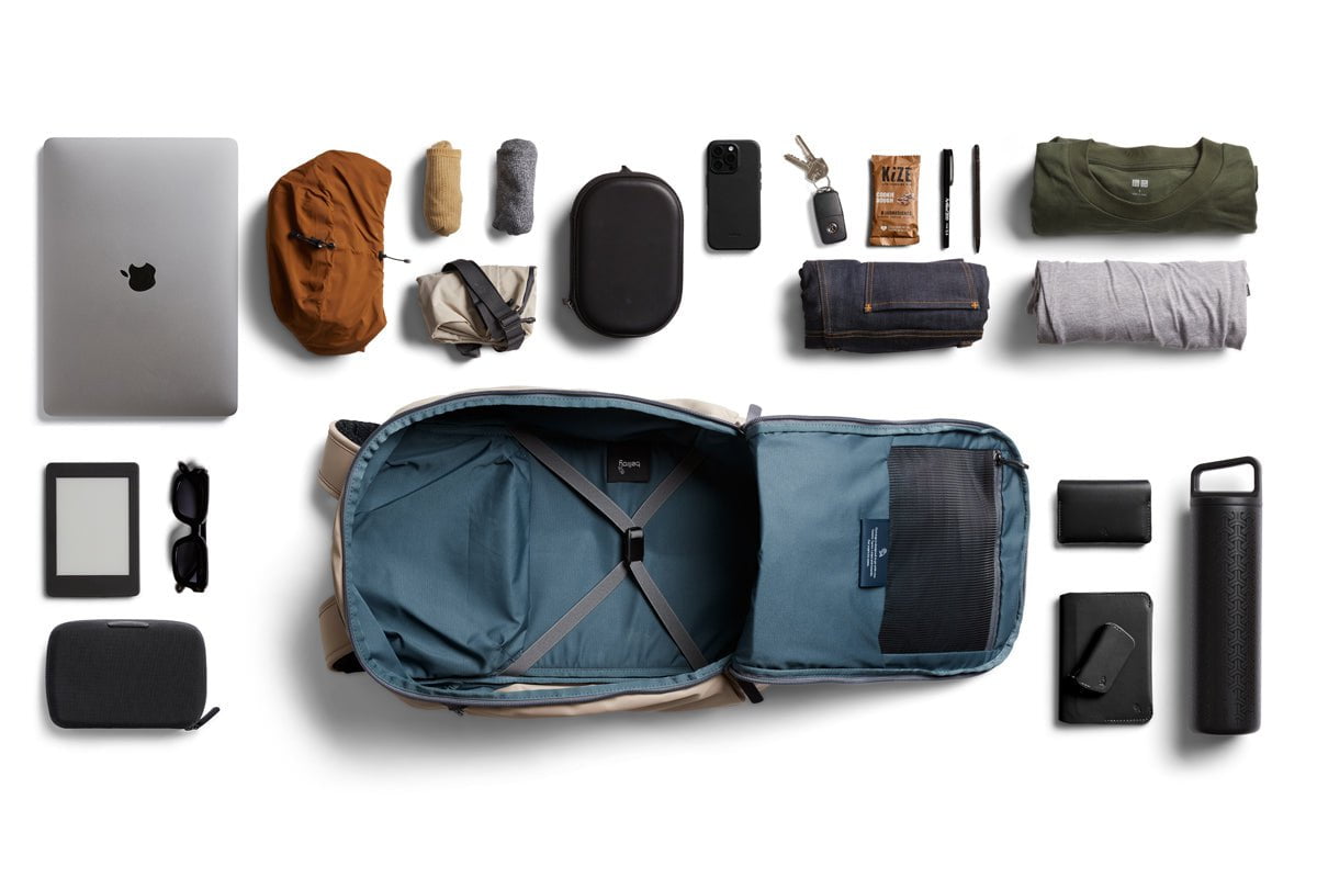 Bellroy Transit Workpack Pro 22L - Premium Water-Resistant Laptop Backpack for Work & Travel | Durable Business Commuter Bag with USB Charging Port | Perfect for Office, Business Trips & Daily Use