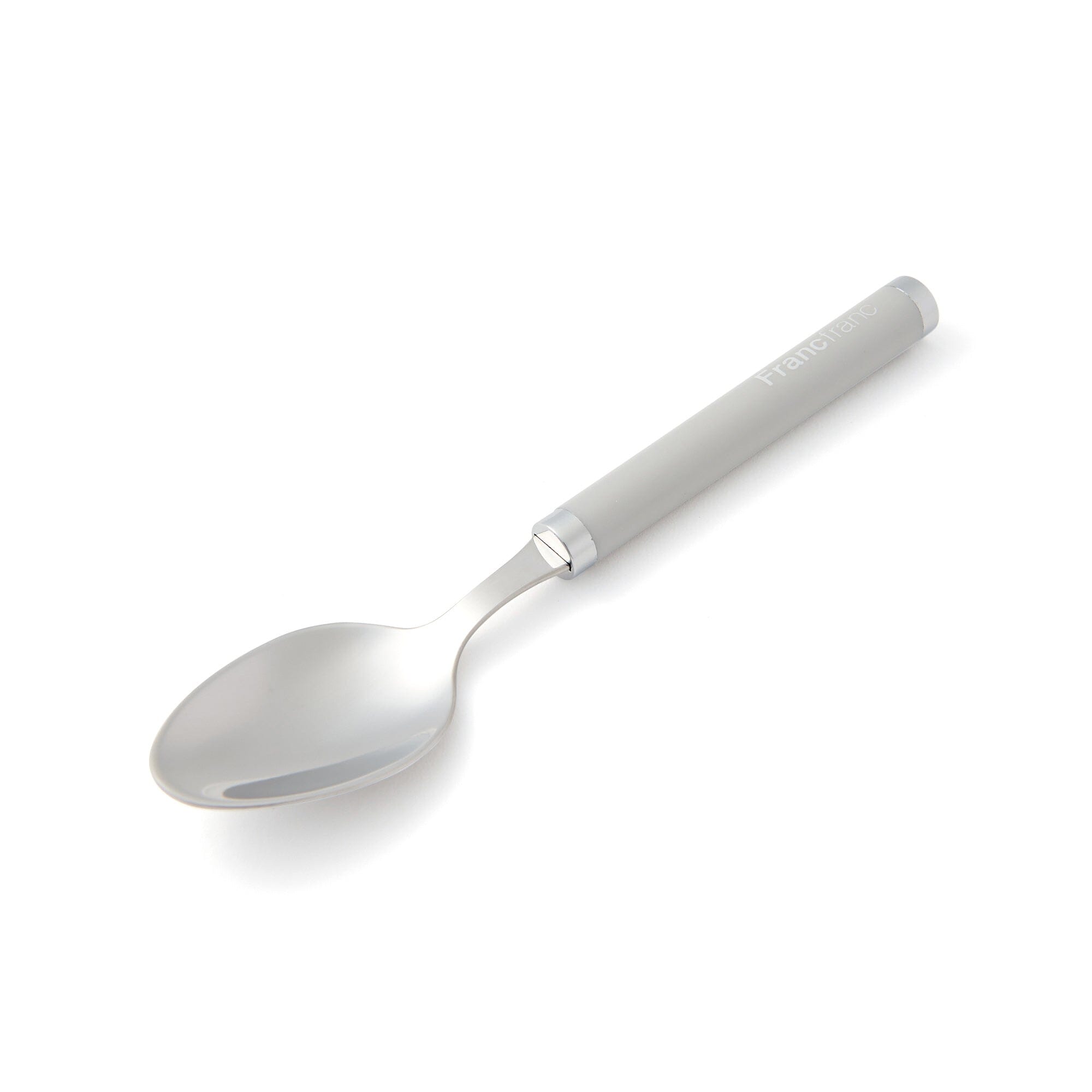Premium 4-Piece Cutlery Set with Logo - Elegant Grey Stainless Steel Utensils for Dining, Kitchen & Gifting