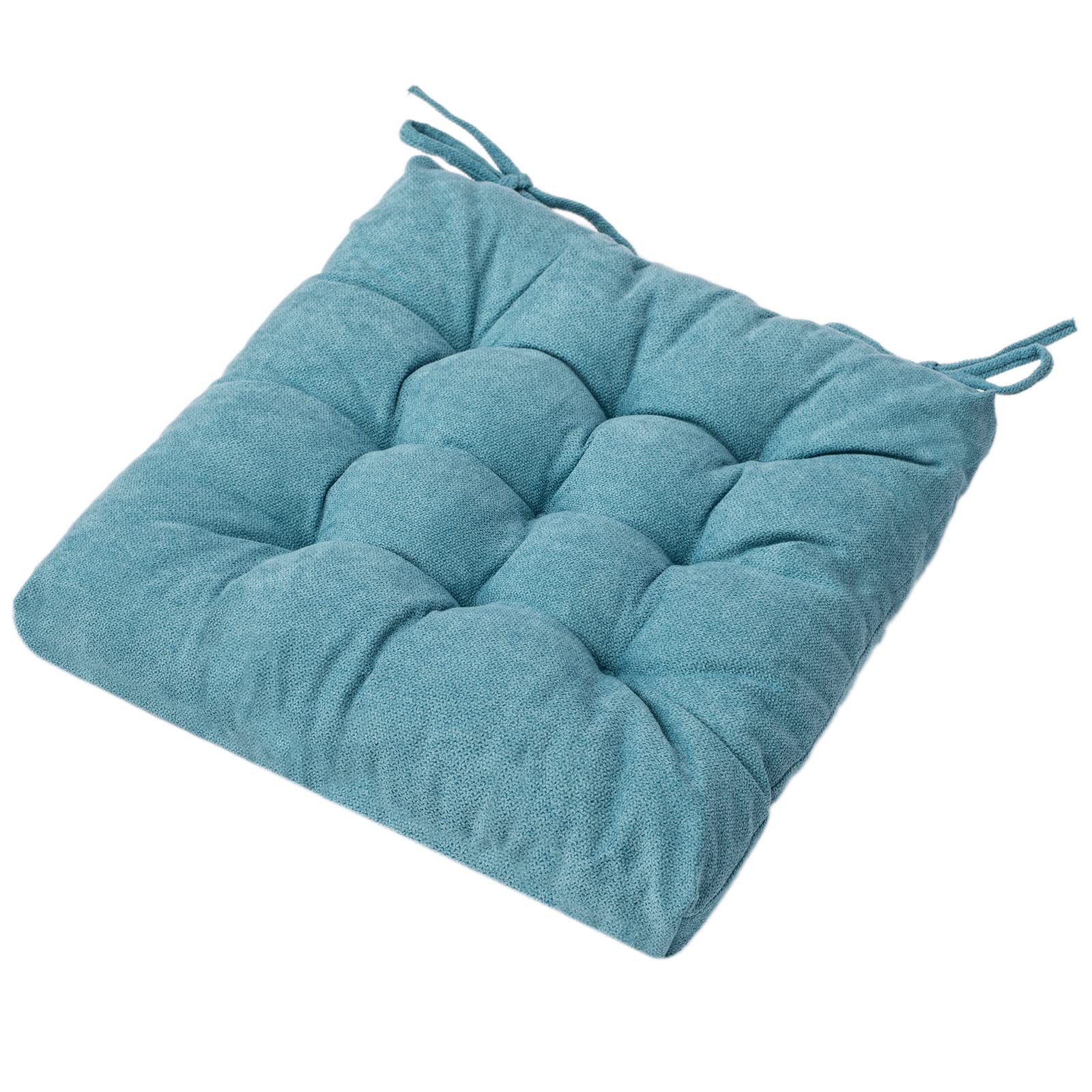 Square Moon 4 Pack Seat Cushions - Comfortable Chair Pads for Indoor & Outdoor Use - Office, Dining & Desk Chair Cushions - Perfect for Home, Office, Patio & Restaurant Seating