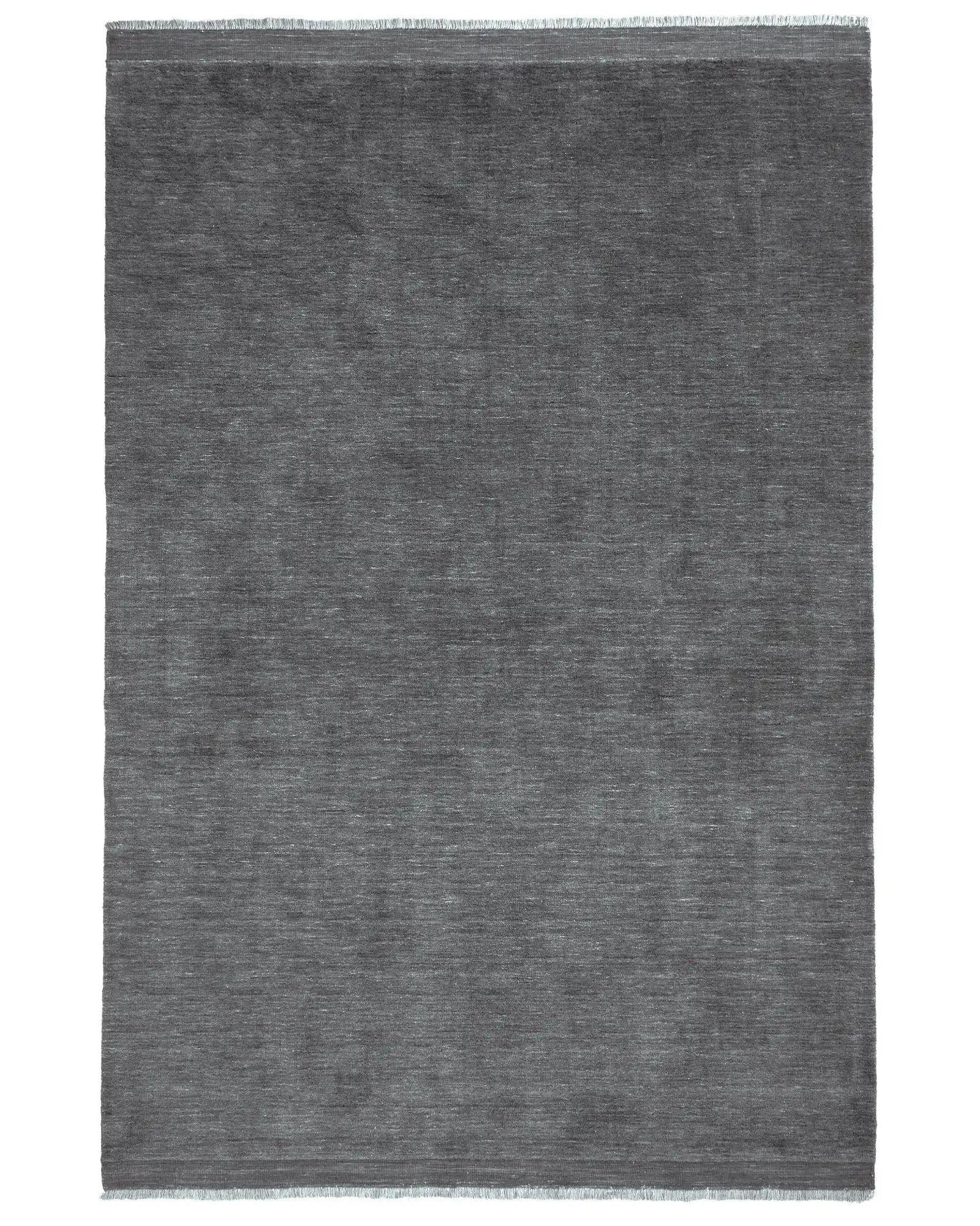 Premium NZ Wool Weave Silvio Floor Rug in Fog - 200cm x 300cm Soft Area Rug for Living Room, Bedroom & Cozy Home Decor