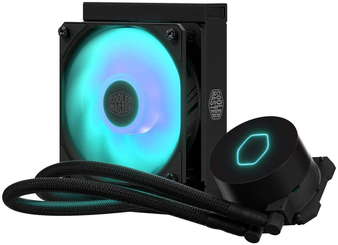 MASTERLIQUID ML120L RGB CPU Cooler V2 - 120mm AIO Liquid Cooling System with Addressable RGB Lighting for Intel/AMD | Perfect for Gaming PC Builds & High-Performance Workstations