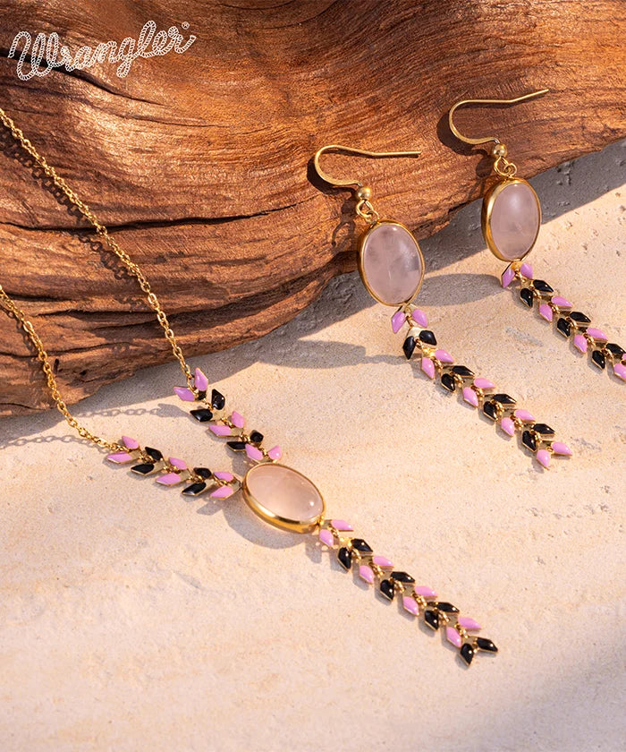 Wrangler Demeter’s Orb Necklace and Earrings Set - Sterling Silver Greek Goddess Jewelry for Women - Perfect for Weddings, Date Nights & Special Occasions