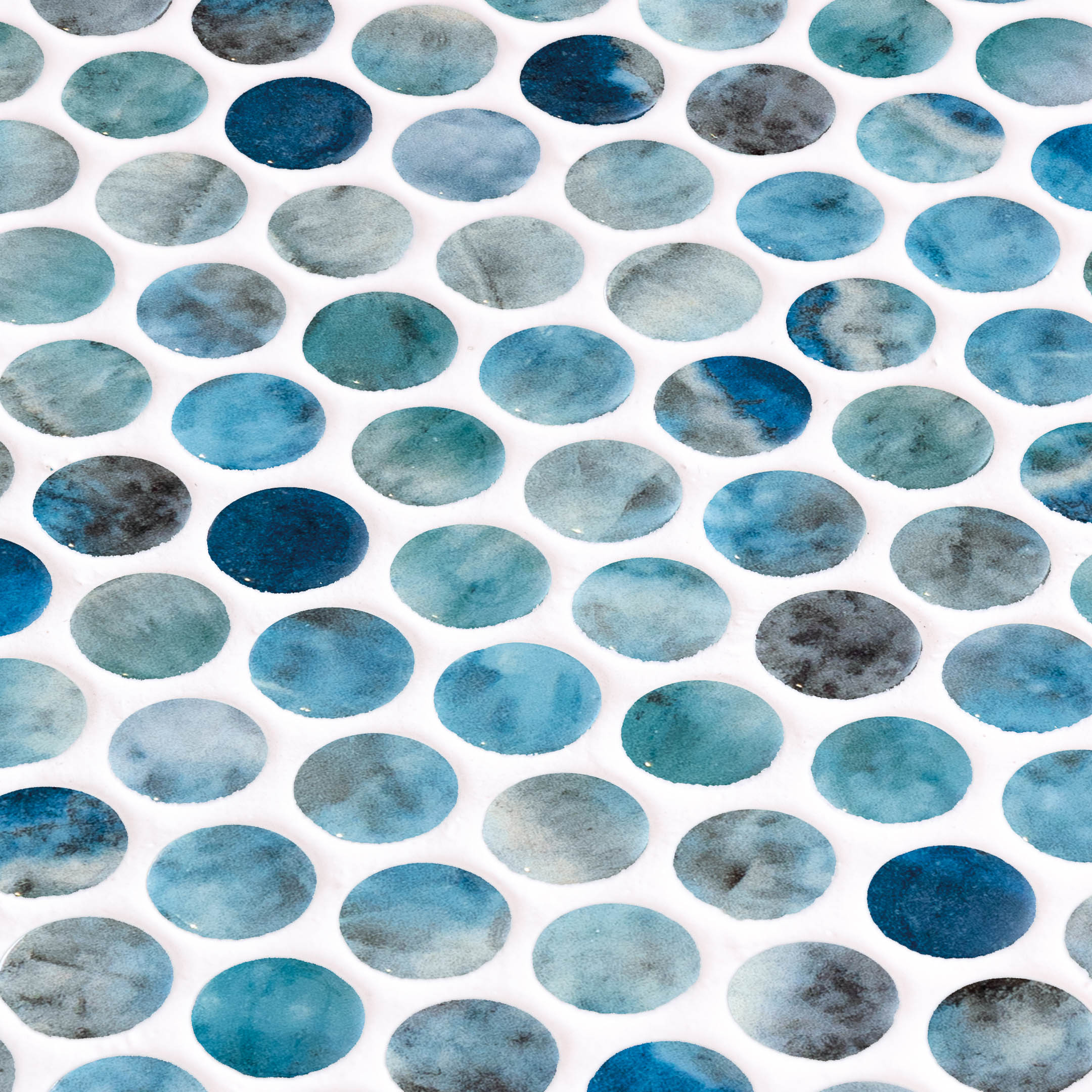 Premium Onix Penny Round Mosaic Tile - Natural Stone Backsplash & Bathroom Wall Decor - Perfect for Kitchen, Shower, and Flooring Designs