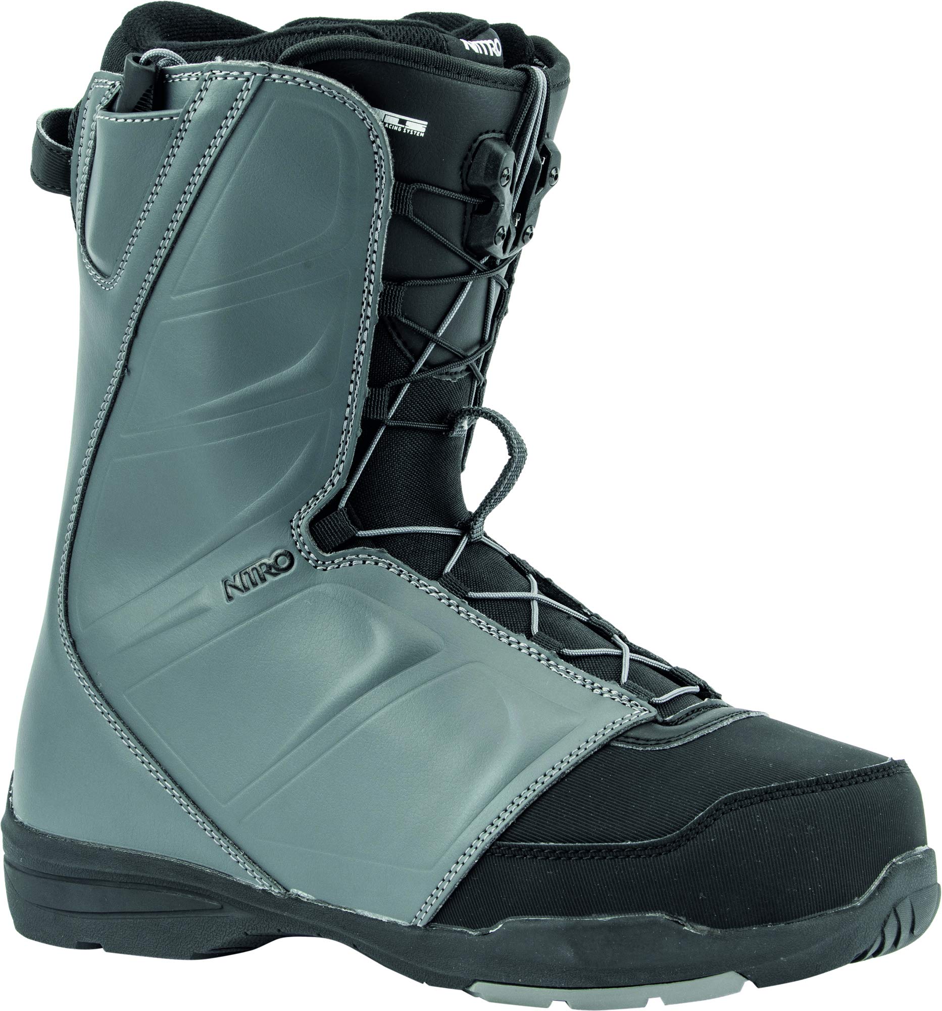 Nitro Men's Vagabond TLS '20 All-Mountain Freestyle Snowboard Boots with Quick Lacing System - Lightweight & Durable for Snowboarding, Park Riding & Backcountry Adventures
