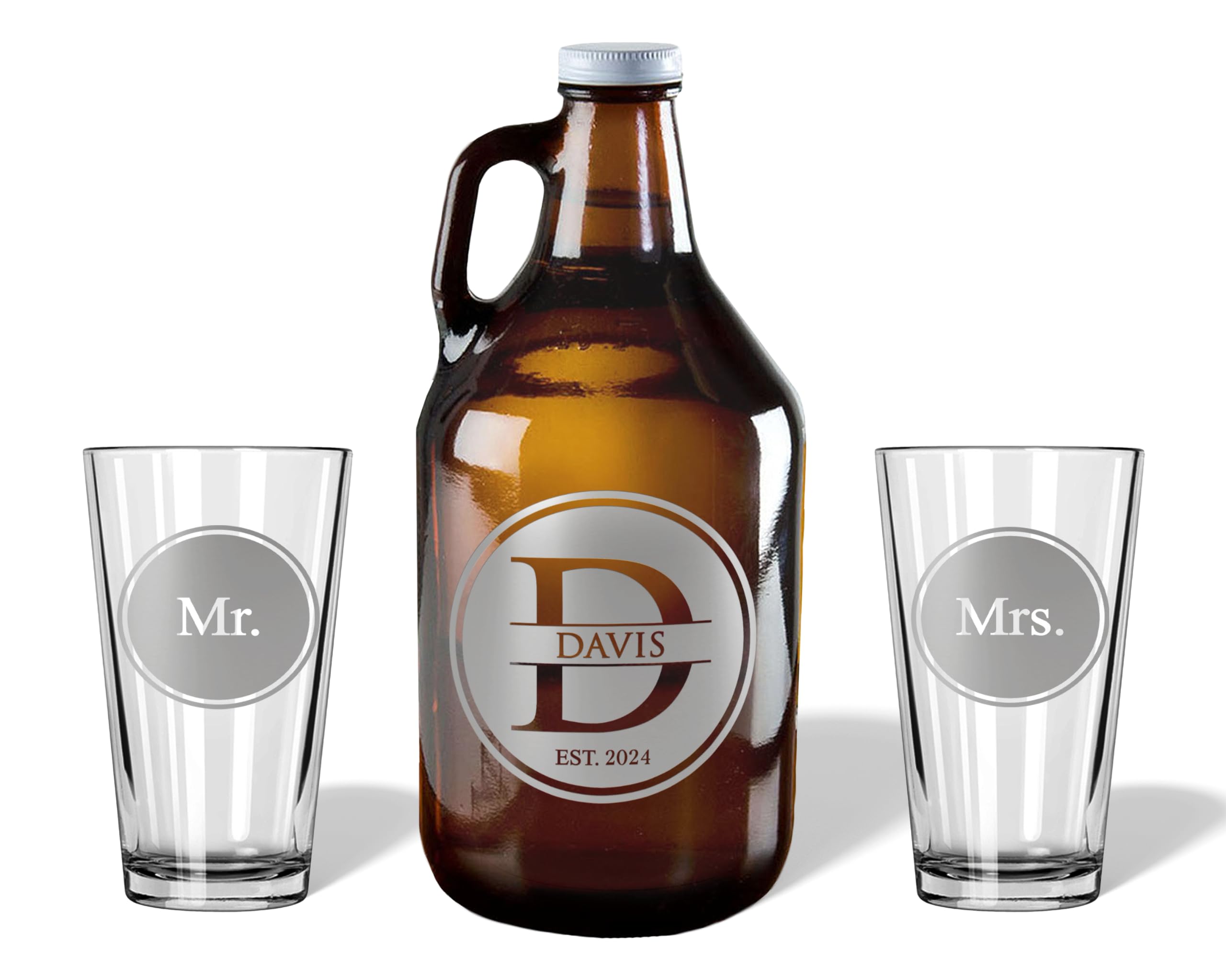 Personalized Wedding Toasting Glasses Set - Engraved Couple's Champagne Flutes, Wedding Gift for Bride and Groom, Custom Anniversary Gift - Perfect for Wedding Toast, Reception, and Romantic Celebrations