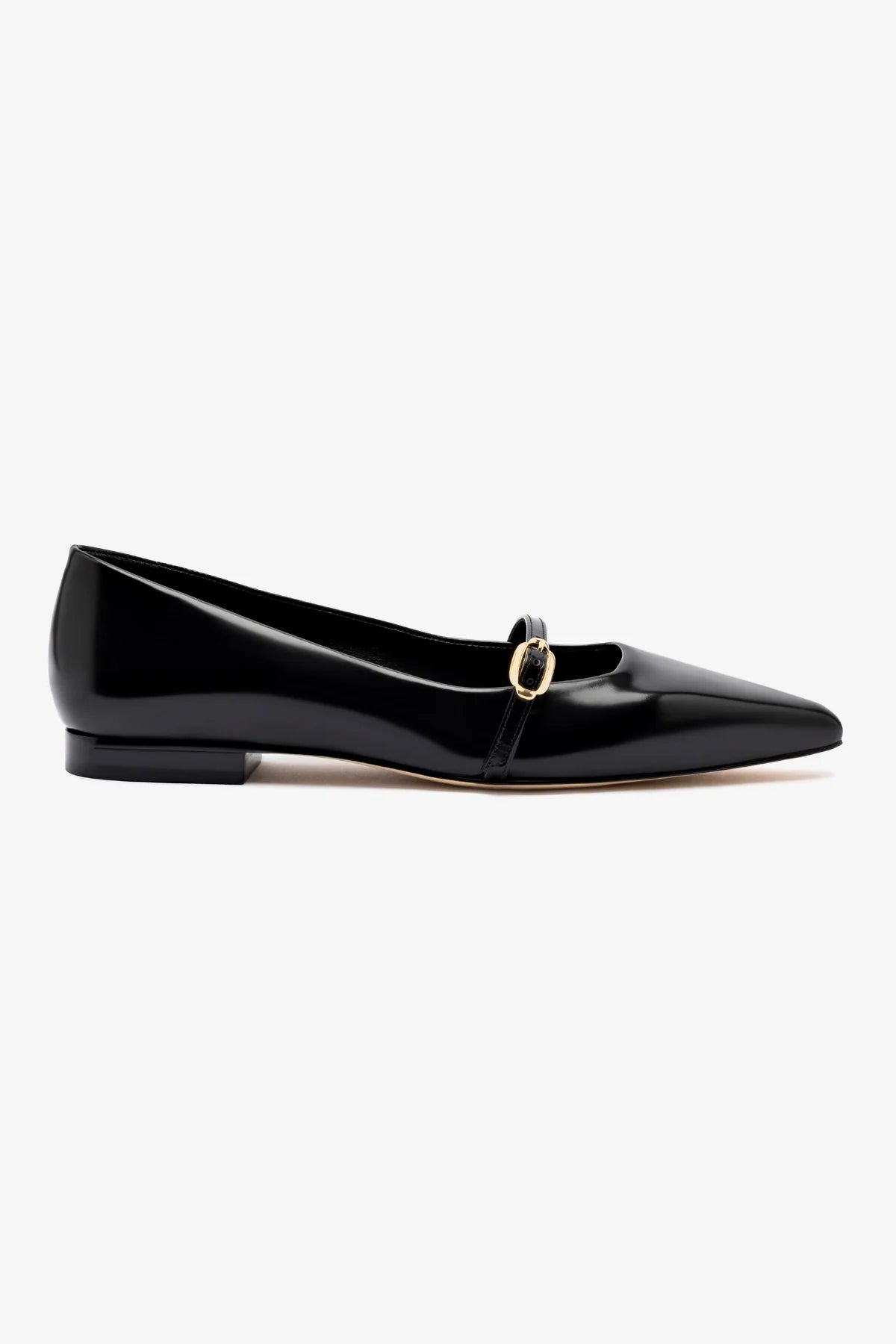 Stylish Irene Flat Shoes in Black Leather - Perfect for Women's Casual Wear, Office & Everyday Comfort