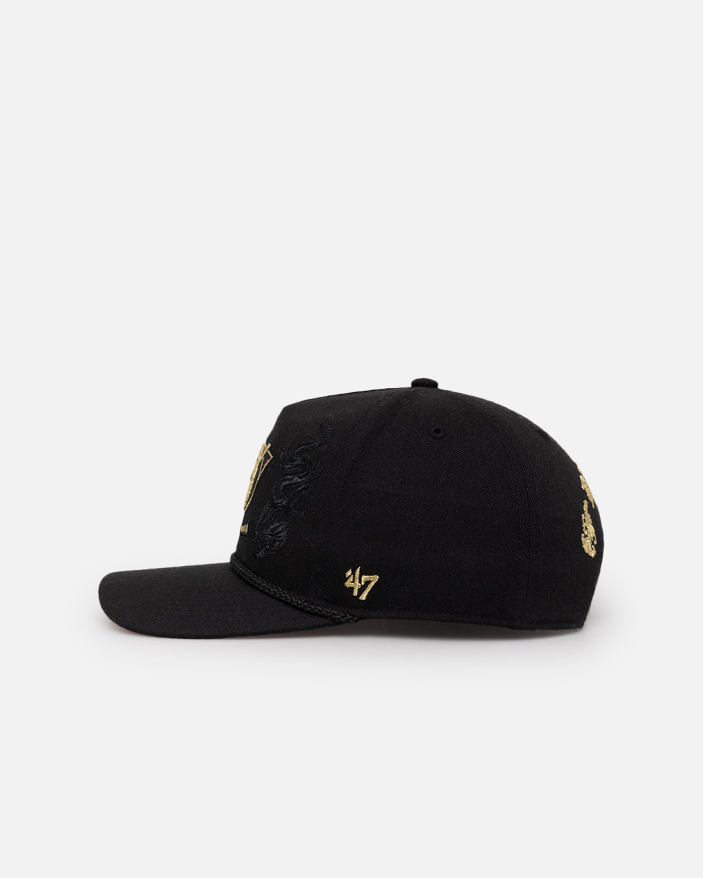 47 Brand Anaheim Ducks 'Year Of The Dragon' Black Snapback Hat - Official NHL Hockey Cap for Men & Women - Perfect for Game Day, Fan Events and Streetwear Fashion