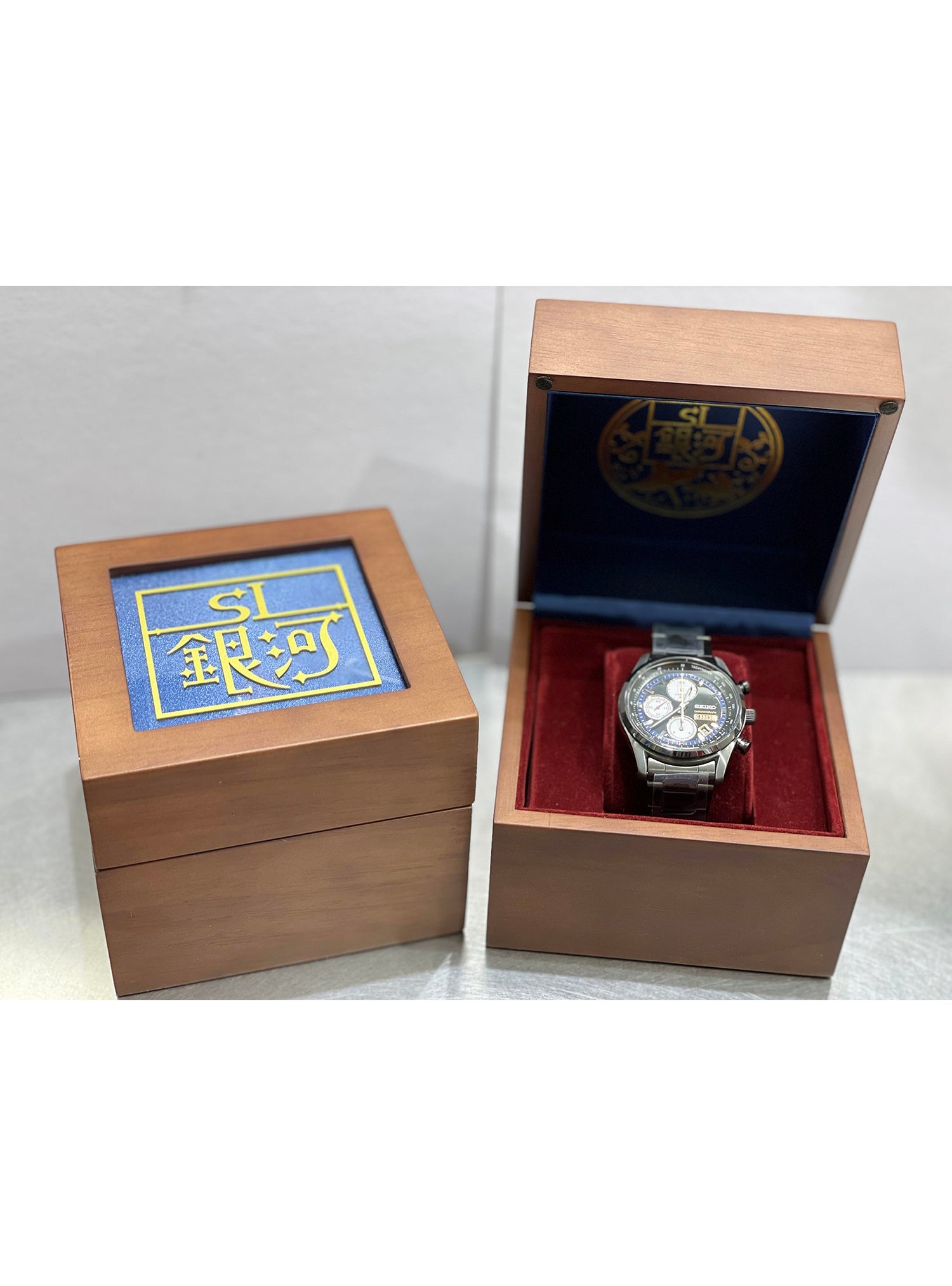 Seiko × Steam Locomotive Galaxy Last Season Limited Edition Watch - Made in Japan | Perfect for Collectors & Vintage Enthusiasts