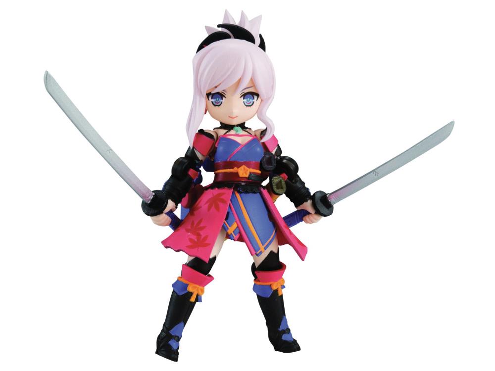 Desktop Army Fate/Grand Order No.3 Tamamo Musashi Okita Action Figure Set - 3-Piece Collectible Anime Trading Figures for Display & Gaming Scenes