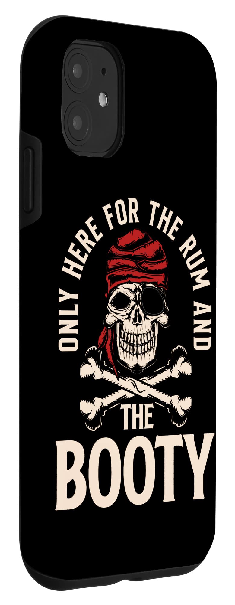 iPhone 11 Pirate Case - Premium Protective Phone Cover with Rum & Booty Design | Perfect for Pirate-Themed Parties, Costume Events & Unique Gift Ideas