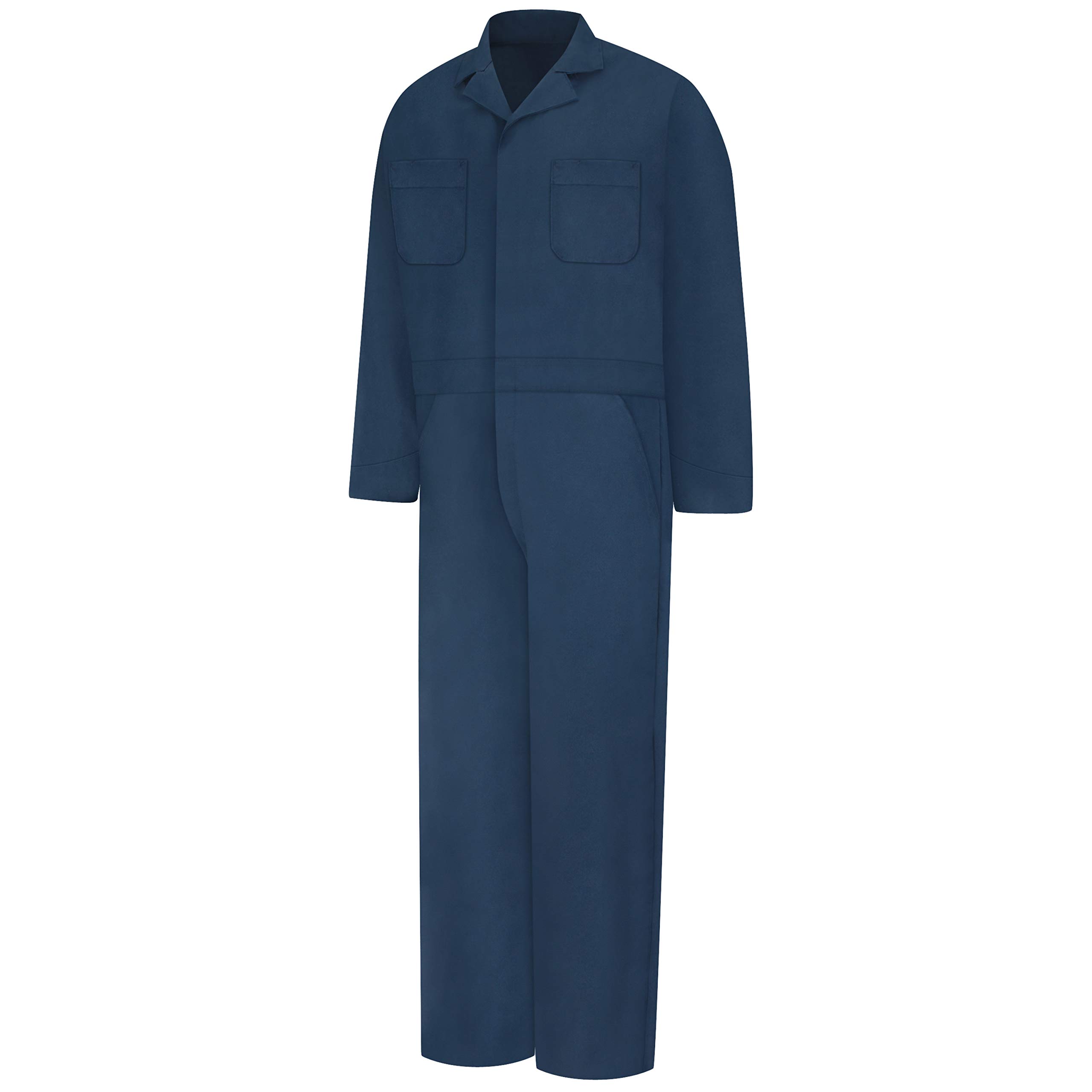 Red Kap Men's Navy Speedsuit - Comfortable Work Jumpsuit for Mechanics, Construction & Industrial Workers | Durable Coverall for Heavy-Duty Jobs