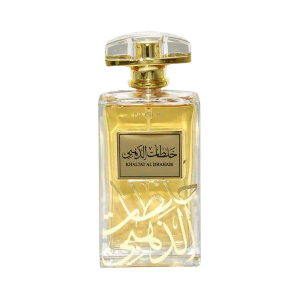 Khalat Al Dahabi Eau de Parfum 100ml - Luxury Arabian Perfume for Women & Men - Perfect for Evening Wear, Special Occasions & Gift Giving