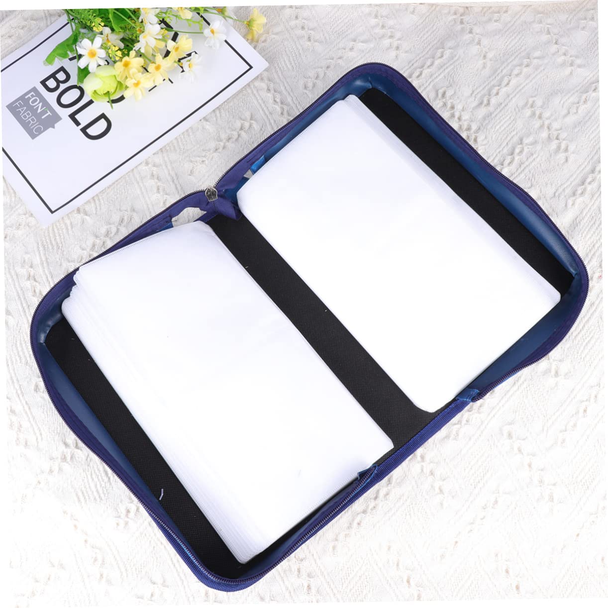 Amosfun 3-Pack 128 Capacity DVD CD Storage Case - Portable Hard Shell Disc Organizer with Car Holder & Stand for Home, Office, and Travel Use