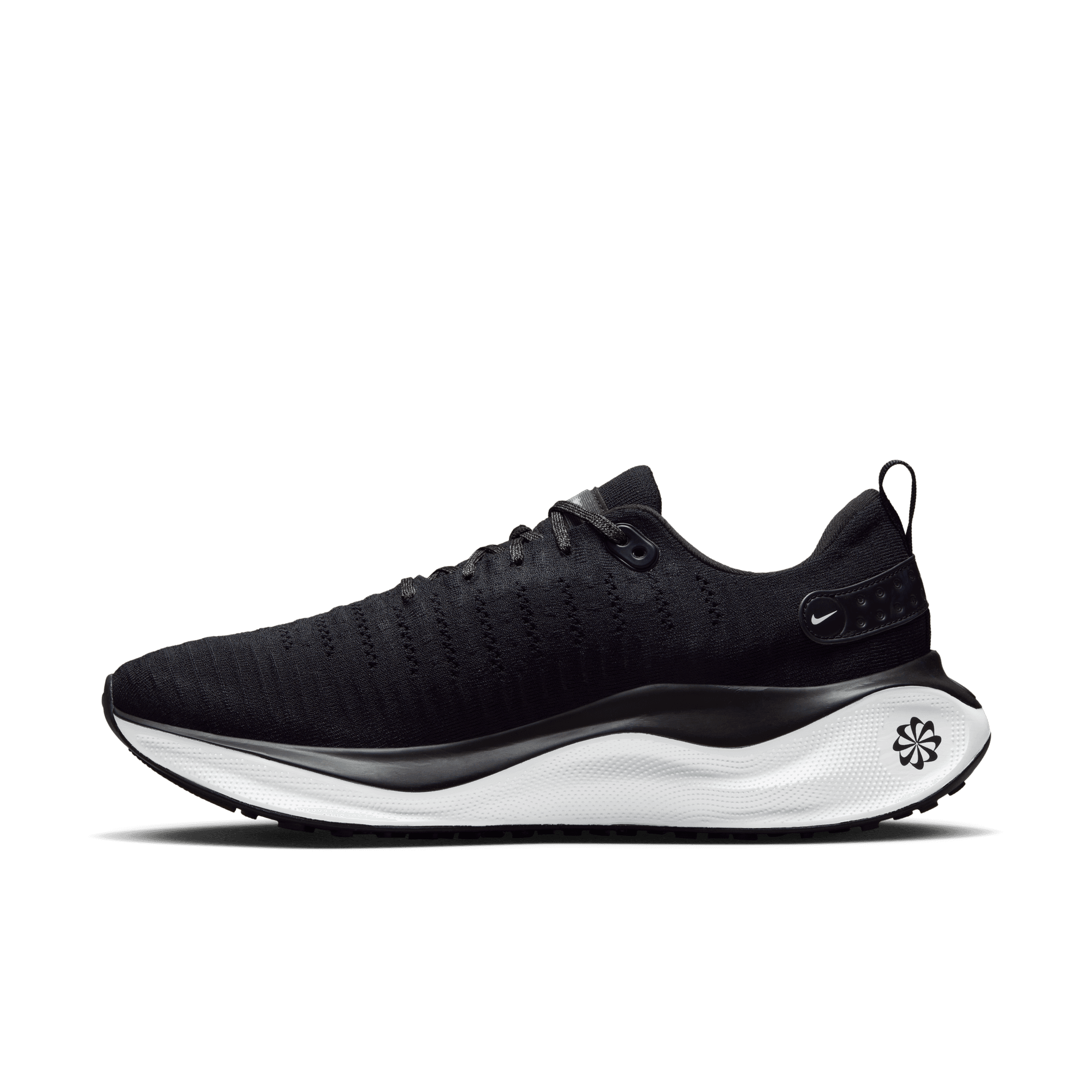 Nike Men's InfinityRN 4 Running Shoes - Black/White/Dark Grey (001) | Lightweight Cushioned Sneakers for Jogging, Gym Workouts & Daily Wear