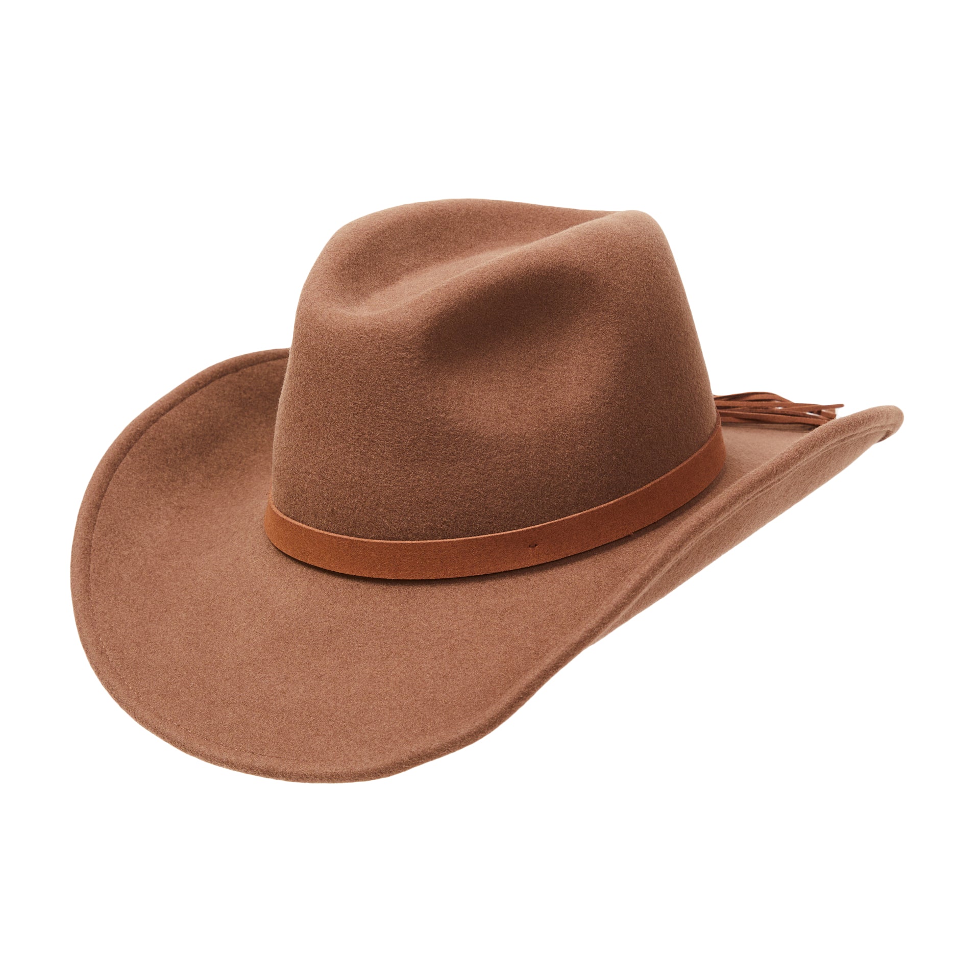 CITY HATTERS Drover Hat - Western Style Cowboy Hat for Men & Women - Durable Felt Outback Hat for Ranch, Rodeo, and Outdoor Adventures