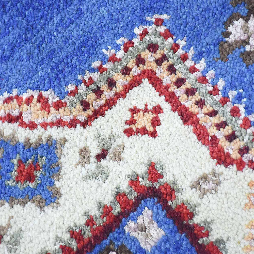 Handmade Afghan Rug - Premium Hand Knotted Wool Carpet for Living Room, Bedroom & Home Decor | Traditional Oriental Design | Durable & Soft Floor Covering