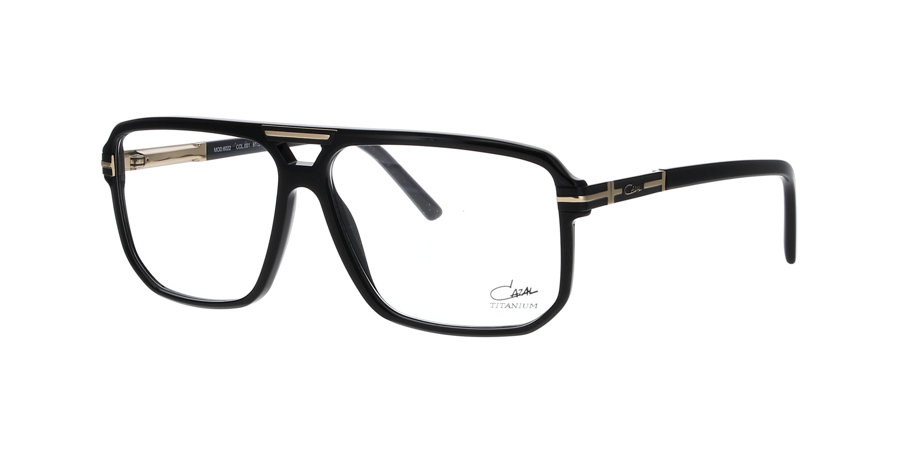 Cazal 6022 Retro Vintage Sunglasses for Men & Women - Classic 80s Style Aviator Frames with UV Protection - Perfect for Outdoor Activities, Travel, and Fashion Statements