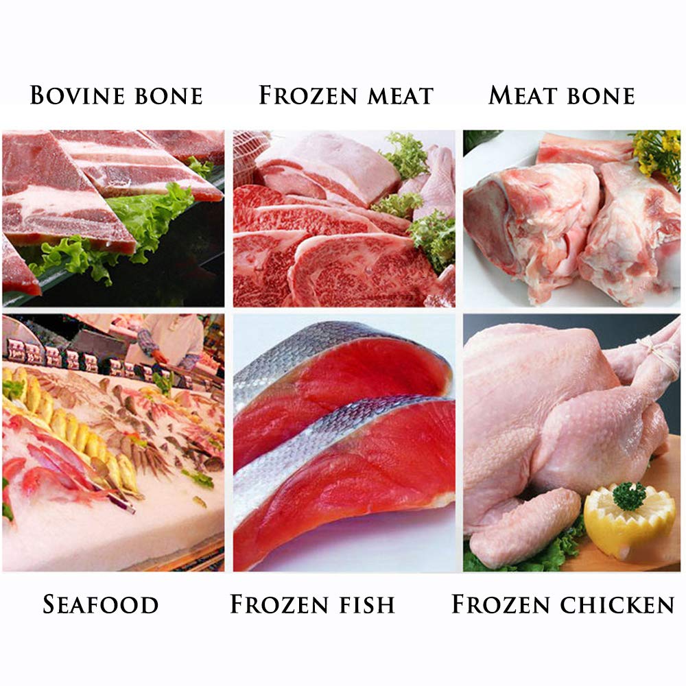 **Huanyu Commercial Electric Meat Bone Cutting Machine Bandsaw Blades - 5 Pack Stainless Steel Butcher Saw Blades for Bone-in Meat, Poultry & Fish - Perfect for Butcher Shops, Meat Processing & Food Service**