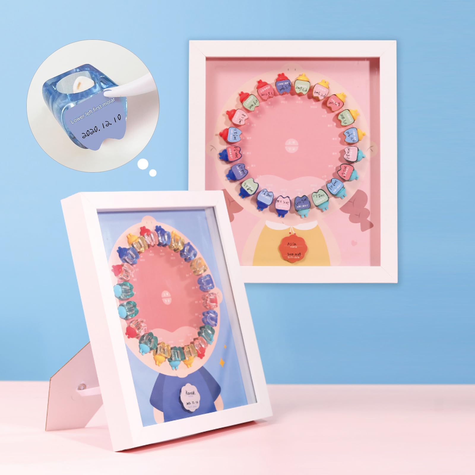 Baby Tooth Keepsake Box for Lost Teeth - First Tooth Memory Box for Girls & Boys | Perfect for Baby's First Tooth, Milestone Keepsake & Childhood Memories