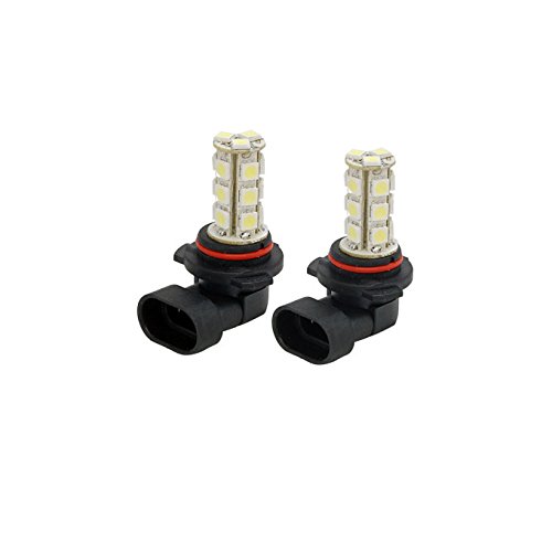 H10 9145 18 SMD 5050 Amber LED Fog Lights - DRL Driving Lamps (No Strobe) - Perfect for Off-Road, Trucks & Automotive Lighting Upgrades