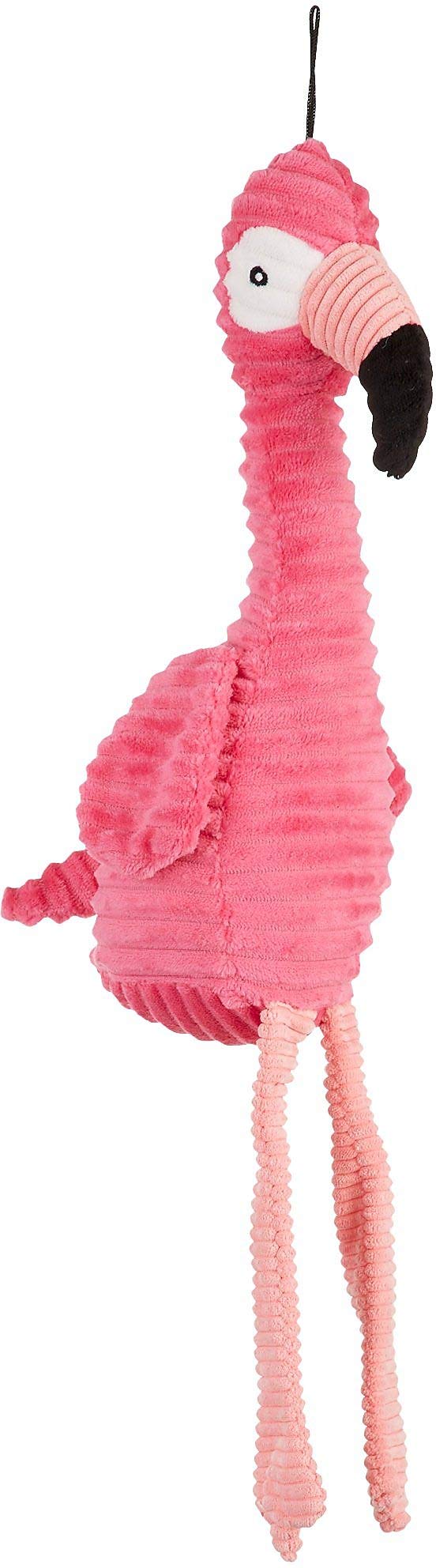 Colorful Patchwork Flamingo Squeaky Dog Toy - Pink Plush Chew Toy for Small & Medium Dogs - Interactive Play & Training Reward for Indoor/Outdoor Fun