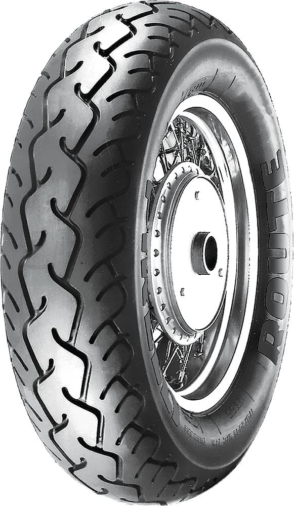 Pirelli MT66 Route 140/90H15 Rear Motorcycle Tires - High Performance for Cruisers & Touring Bikes (PN:0800200) - Ideal for Long Distance Riding & Highway Cruising