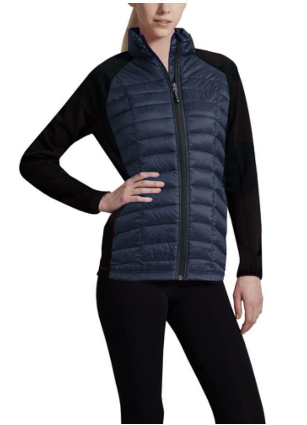 32 Degrees Women's Weatherproof Quilted Softshell Jacket - Spring-Deep Cobalt, Small | Windproof & Water-Resistant Winter Coat for Outdoor Activities, Hiking & Casual Wear