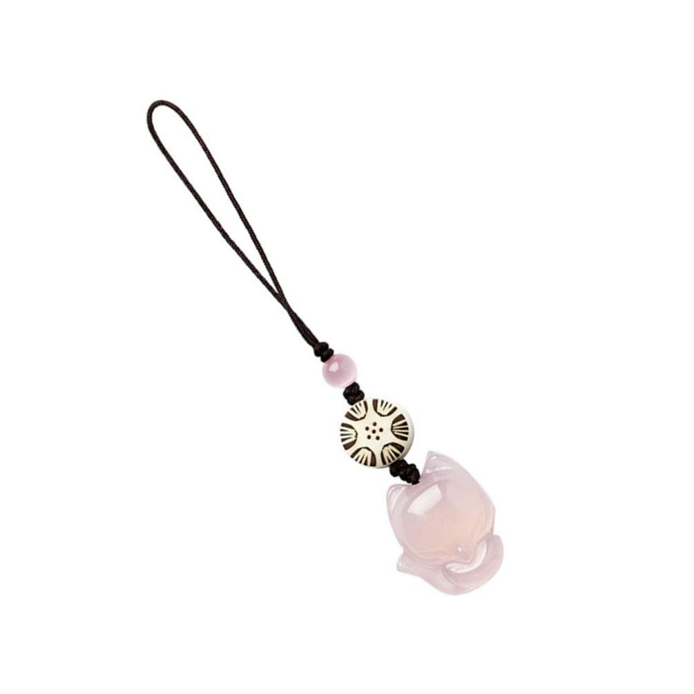 Balacoo Fox Phone Charm - Cute Cartoon Pendant for Phone Straps & Lanyards - Perfect for Keys & Decor