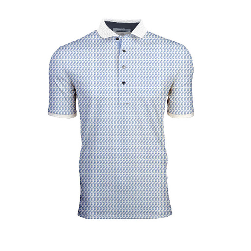 Greyson Diamonds Men's Performance Golf Polo Shirt - Moisture-Wicking & UV Protection for All-Day Comfort on the Course