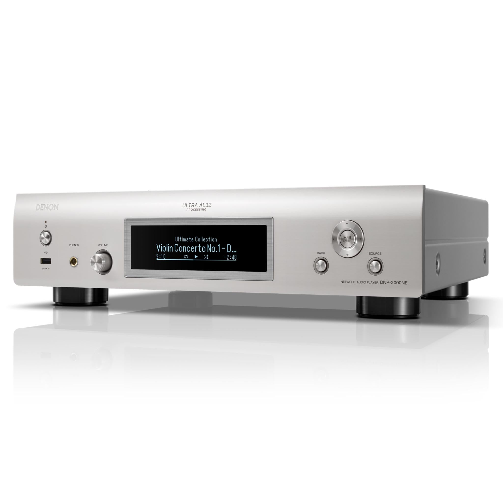 Denon DNP-2000NE High-End Network Audio Player - Stream Hi-Res Music for Home Theater & Audiophile Listening