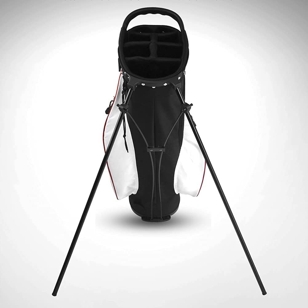 Unisex Adult Golf Stand Bag with 6-Way Organizer Dividers & Dual Straps - Portable Waterproof Durable Golf Bag for Men & Women - Perfect for Weekend Golfing, Practice Sessions & Course Play (Green)