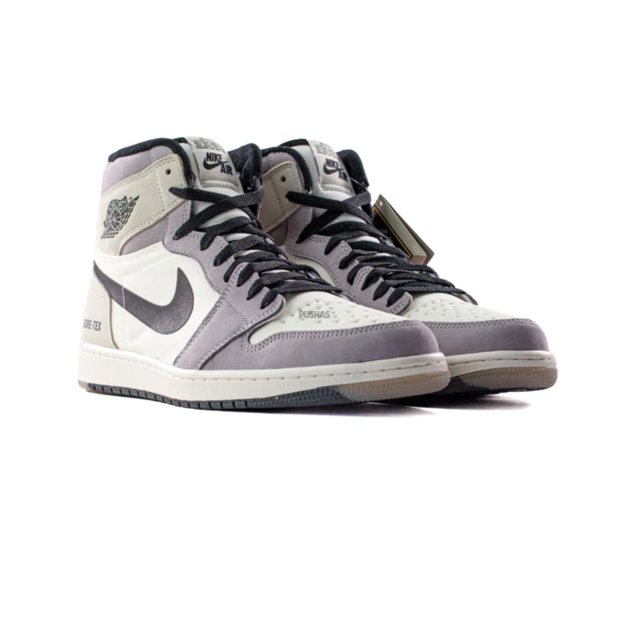 Air Jordan 1 High Element Gore-Tex 'Light Bone' Sneakers (2021) - Waterproof Basketball Shoes for Men - Perfect for Winter Weather & Outdoor Activities