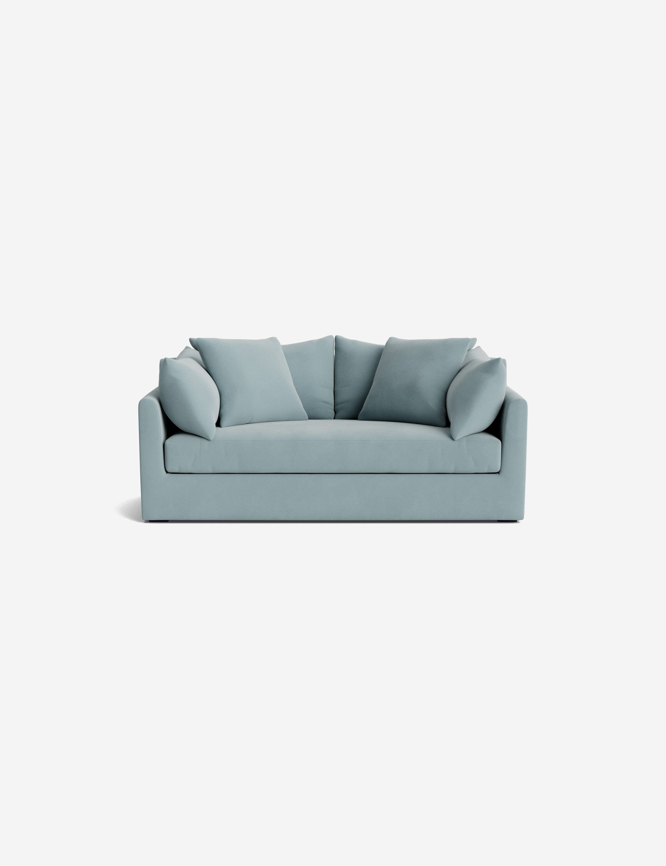 Sky Blue Classic Velvet