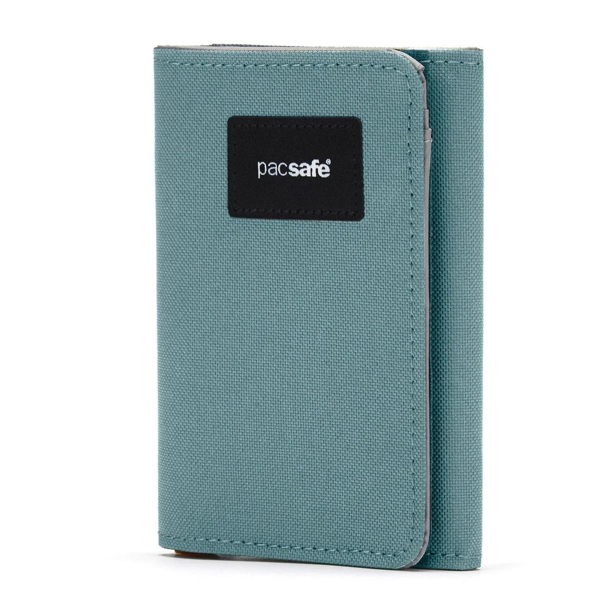 Pacsafe RFIDsafe™ RFID Blocking Trifold Wallet - Secure Travel & Everyday Use for Credit Cards, Passport & Cash - Anti-Theft Slim Wallet for Men & Women