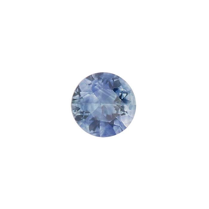 Natural Montana Teal Blue Sapphire Loose Stone - 2.5mm Round, VS Clarity, September Birthstone - Mined & Cut in USA for Jewelry Making, Engagement Rings & Birthstone Gifts
