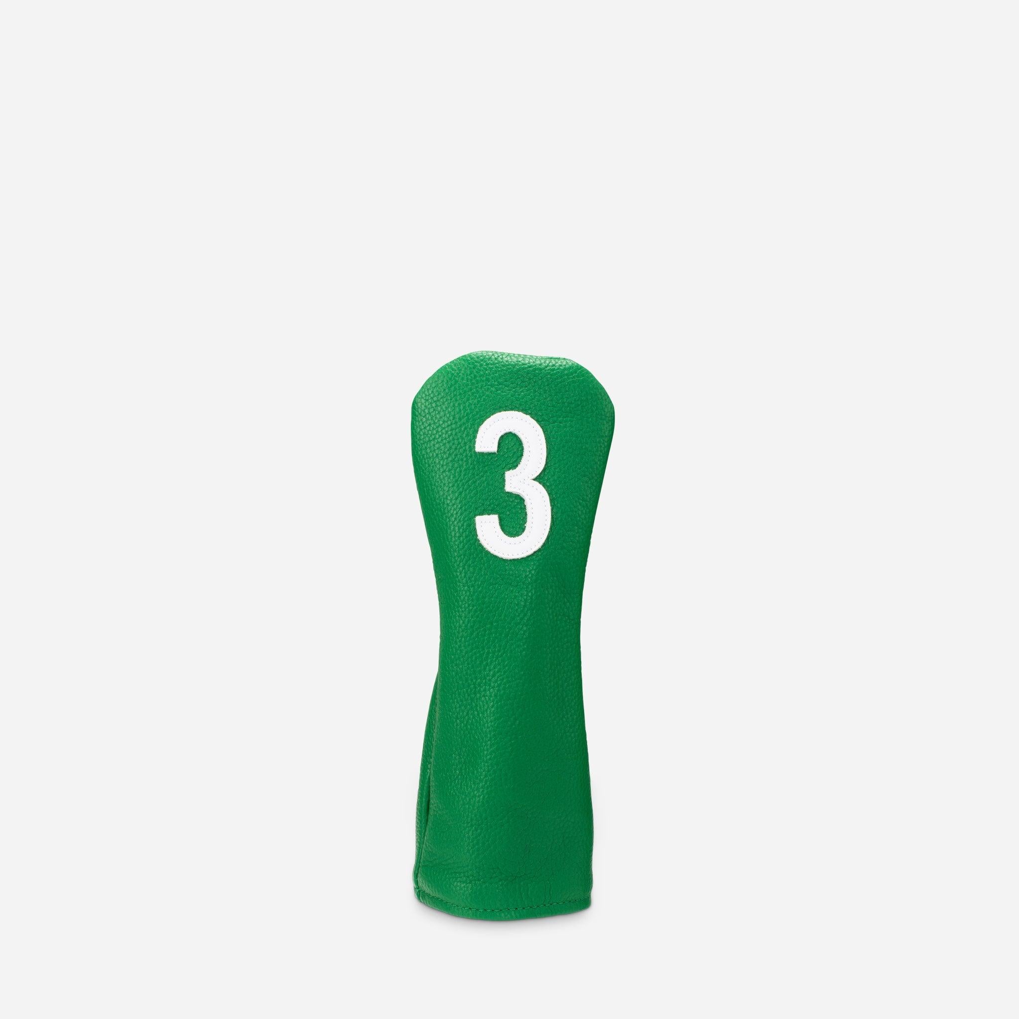 Premium Golf Club Head Covers - Luxury PU Leather Driver & Iron Headcovers Set for Men & Women - Perfect for Golf Course, Driving Range & Club Protection