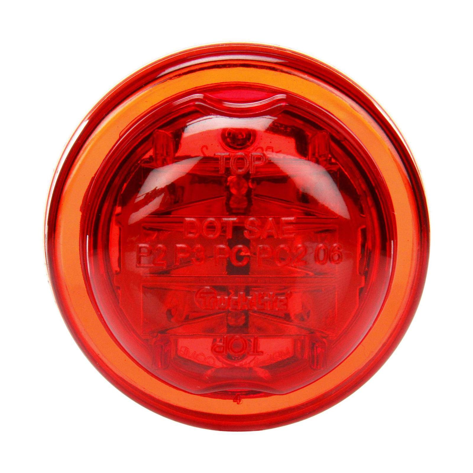 Truck-Lite 10375R LED Marker Clearance Lamp - Heavy Duty, Waterproof, DOT Approved for Trucks, Trailers & Commercial Vehicles - Perfect for Night Driving & Road Safety