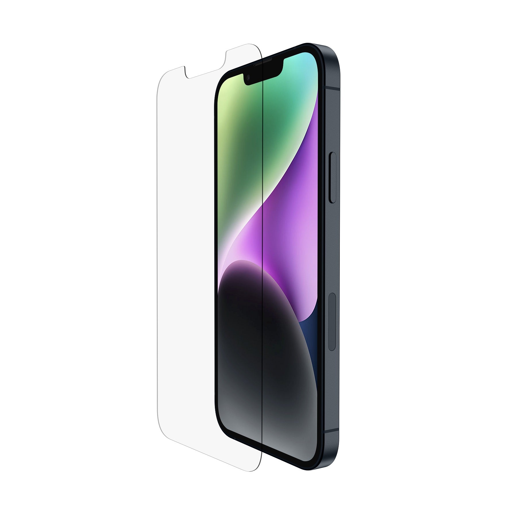 Belkin ScreenForce Tempered Glass Screen Protector 2-Pack for iPhone 14 - Anti-Scratch, Bubble-Free, HD Clarity - Perfect for Everyday Use, Travel & Work Protection