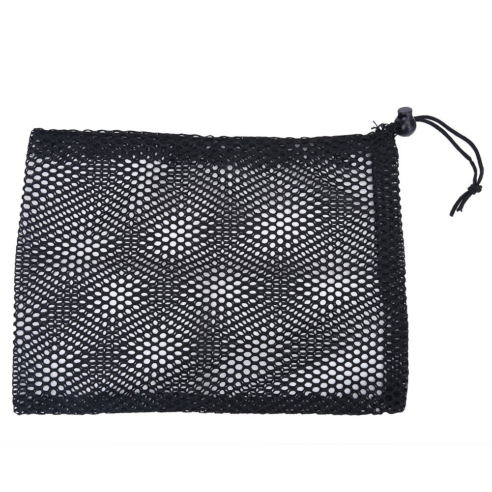 VGEBY1 Golf Ball Bag - Washable Mesh Drawstring Pouch for Golf Balls & Accessories (3 Sizes, Large) - Perfect for Driving Range, Golf Course & Travel Storage