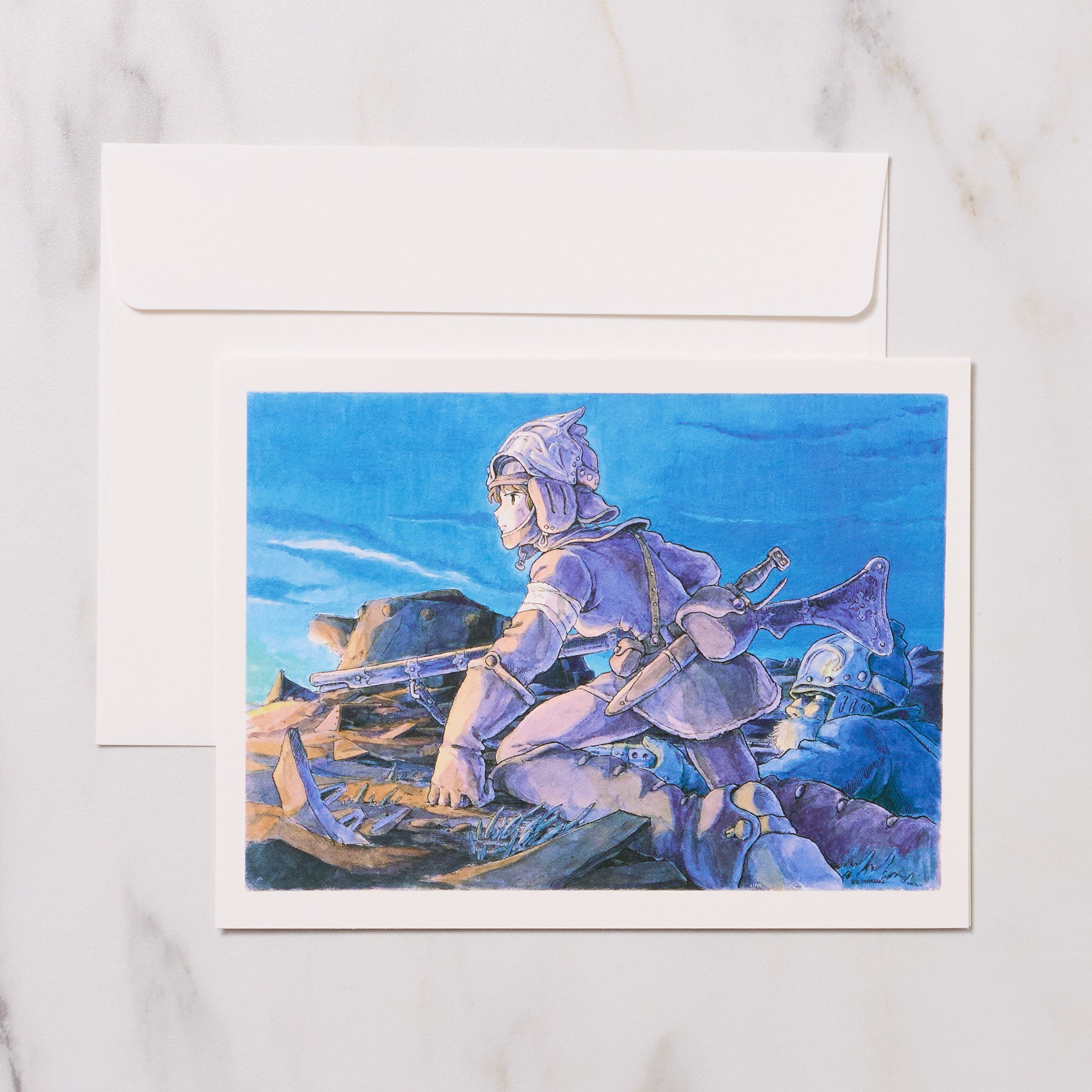 Studio Ghibli Watercolor Note Cards Set - Hand-Painted Anime Stationery for Letters, Journals & Gifts (Spirited Away, My Neighbor Totoro) - Perfect for Collectors, Fans & Special Occasions