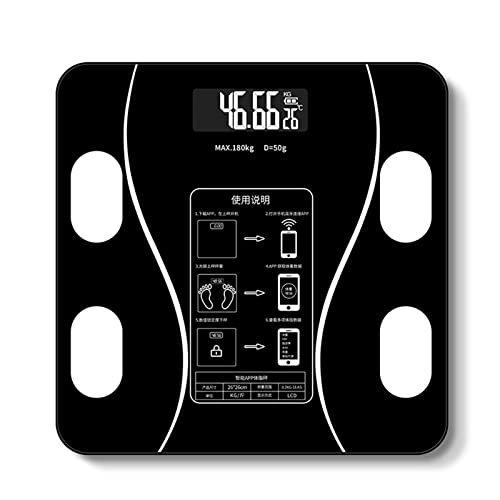 Yinuoday Smart Digital BMI Scale - Bluetooth Body Fat & Weight Scale with App Sync, Body Composition Analyzer for Home Gym & Health Tracking - Perfect for Fitness Enthusiasts & Weight Loss Programs