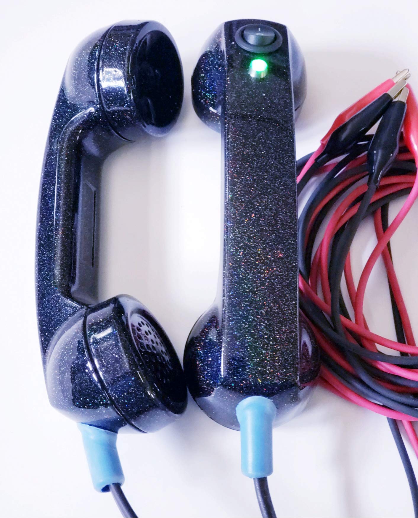 Richway Continuity Loop Phone Set™ - Black Metallic for Electrical Continuity Testing | Professional Electrician Tool Kit for Circuit Testing & Troubleshooting | Perfect for Home, Office & Industrial Electrical Maintenance