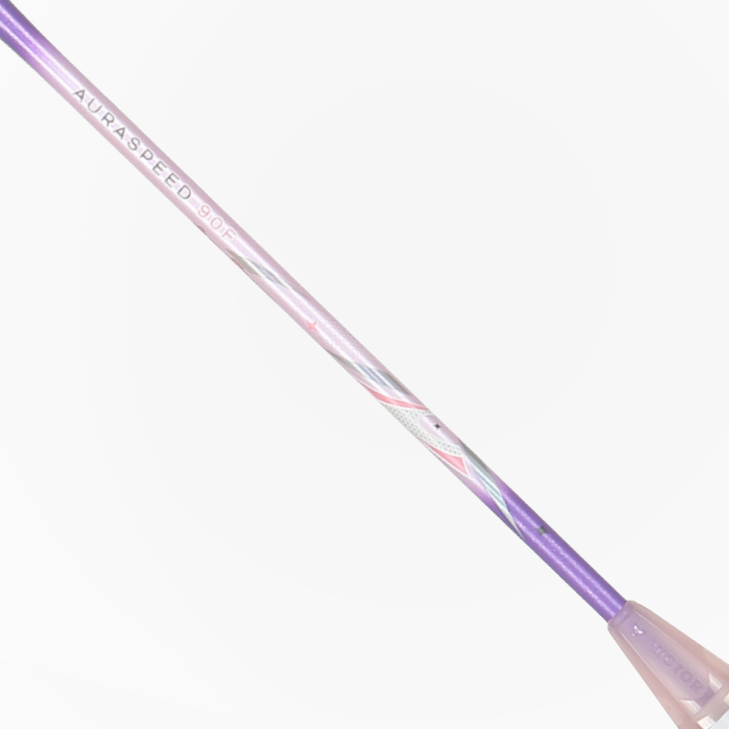 Victor AuraSpeed 90F Badminton Racket (ARS-90F/J) - Purple - Professional Carbon Fiber Shuttlecock Racket for Competitive Play & Training
